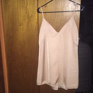 Slip dress nude